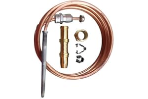 HITY MOTOR (New Part) Thermocouple - Replacement for Bari Pizza Ovens FMDA Safety Kit + All Other Models in Description
