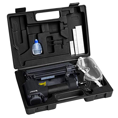 MICHELIN MBL-GO Heft-/Nagler-Kit (enthält 16-32 mm Klammern, 15-32 mm Nägel, 1 Paar Sicherheitsgläser, 1 Flasche Öl… – Bild 3