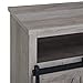 Walker Edison Clayton Farmhouse Sliding Double Barn Door TV Stand for TVs up to 58 Inches, 52 Inch, Grey Wash