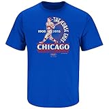 Chicago Baseball Fans. The Curse Ends Championship Adult & Youth T-Shirt (Sm-5X)