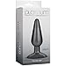Doc Johnson Platinum Premium Silicone - The Big End - 5.3 in. Long and 1.7 in. Wide - Medium Silicone Butt Plug with Flared Safety Base - Intermediate Anal Toy - Charcoal