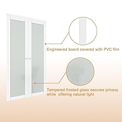 CRUTOP Pivot Swing Doors for 60" x