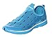 UJoowalk Womens Mens Best Comfort Quick Drying Ladies Mesh Beach Driving Walking Aqua Water Shoes (7 B(M) US, Blue)