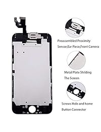 glob-tech iPhone 5S (4.0 inch) visualización LCD Full Touch digitalizador sustitución con componentes pequeños