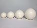 ILY Nature's Light Natural & Unscented White Soy Pillar Ball Candle 36 Hour Burn Time 3.15 Inch 0.6 lb Grown and Made in The USA