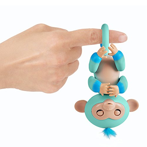 3 Fingerlings+2Tone+Monkey+Seafoam+Interactive