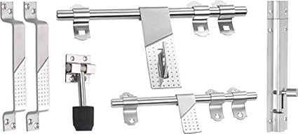 SAIFPRO Stainless Steel Door Kit (Silver)
