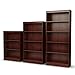 South Shore Axess 3-Shelf Bookcase Royal Cherry, Contemporary