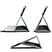 Galaxy TabPro S 12 case, Infiland Folio Premium PU Leather Slim Stand Cover Case For Samsung Galaxy TabPro S 12-Inch 2016 Release Tablet, Navy