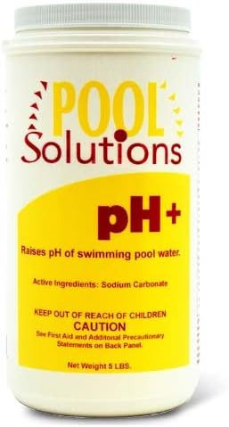 NEW Pool Solutions Swimming Pool pH Up Increaser Plus Granular 5 Lbs P31005DE