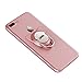 Apqdw Ring Phone Holder for Car Phone Holder, Cell Phone Ring Stand for Phone Car Mount, Magnetic Phone Ring for iPhone Car Holder Mount (Rose Gold)