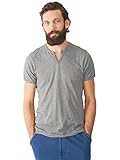 Alternative Mens Perfect Moroccan Organic Pima T-Shirt X-Large Oxford Grey Heather