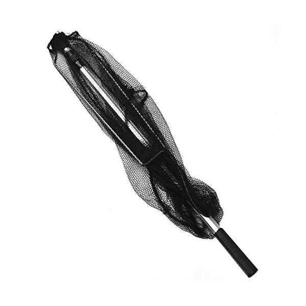 Eyourlife-Folding-Landing-Net-Fishing-Telescoping-Landing-Net-Aluminum-Landing-Net-Super-Precision-Mesh-Design-Professional-Fishing-Landing-Net-Black