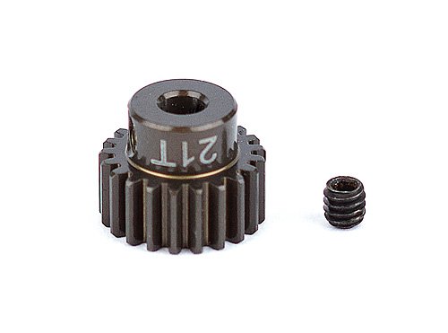 Team Associated 1339 Factory Aluminum 21T 48P 1/8 Shaft Pinion Gear