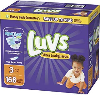 Luvs Ultra Leakguards Size 3 Diapers - Image 2