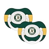MLB Oakland Athletics 2 Pack Pacifier