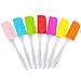 Docik 7-Piece Small Silicone Spatulas, Heat Resistant Easy Flexible Premium Silicone Kitchen Cooking Utensils Set, Non-Stick Baking Spatulas Scraper Mixer (Multicolor)