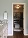 CLAXY Ecopower Vintage Flush Mount Crystal Chandelier Oil Rubbed Bronze Ceiling Fixture 3 Lights