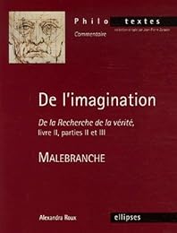 " De l'imagination"