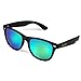 Duduma Reflective Revo Color Full Mirrored Lens Large Horn Rimmed Style Uv400 Wayfarer Sunglasses