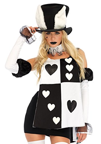 4 PC. Ladies Wonderland Rabbit Suit Dress