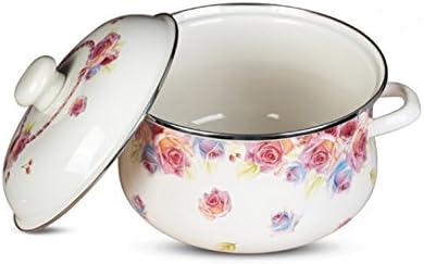 HEJ Yellow Ceramic Nonstick Dutch Oven,7-Quart