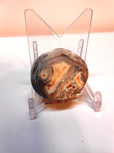 Rock Tumbler Gem Refill Kit - Botswana Agate Rough, S. Africa, Bold Banding, 8 oz