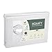 HOMFY King Waterproof Mattress Protector, Deep Pocket Fitted Sheet (18 inches), Breathable
