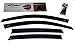 AirSleek Windows Rain Guards Side Window Deflectors for Honda CR-V CRV 2012-2016 Outside Tape Mount Original
