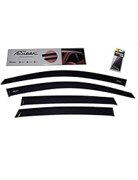 airsleek Windows Lluvia Deflectores de guardias ventana lateral ventilación Viseras Para Honda Cr v Crv 2012   2017 fuera de cinta Mount Original