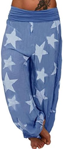 Women's Long Sport Loose Pant, GreatestPAK Baggy Harem Star Print Beach Trousers Casual Outfits