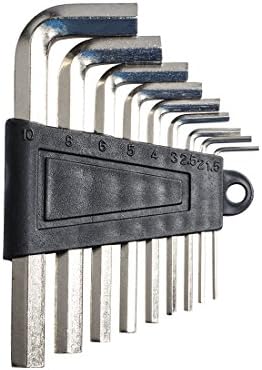 Wolfwhoop HEX-9 9pcs Allen Wrench Set Tattoo Machine Tool Kit