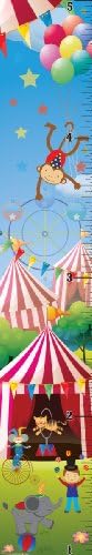 Mona Melisa Designs No Name Growth Chart, Circus Boy