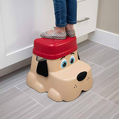 Squatty Potty The Original Toilet Stool, Kids Potty Pet Kit,"Pup" Base with Hat for Easy Height Adjustment and Training seat - Thumbnail 3