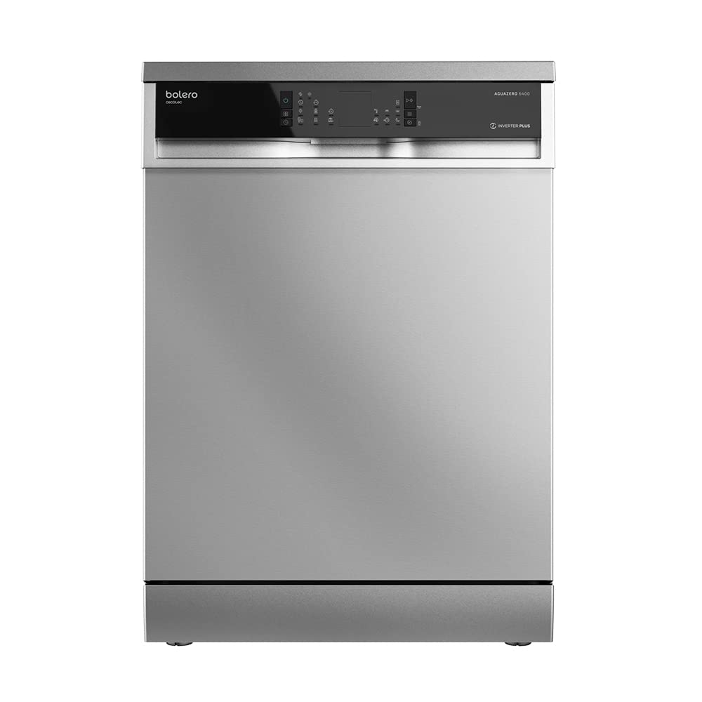 Cecotec-Lavavajillas-Independiente-60-cm-Bolero-Aguazero-6400-Inox-Bajo-consumo-15-Cubiertos-8-Programas-42-dB-con
