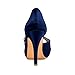 ELEGANTPARK Wedding Shoes for Bride High Heel Platform Bridal Shoes Rhinestones Wedding Heels for Women Pumps Satin Evening Party Prom Dress Pumps