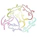 108 piece lof of assorted Shaped Rubber Bandz (like Silly Bandz) by Shaped Rubber Bandz