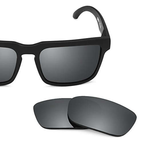 Revant Polarized Replacement Lenses for Spy Optic Helm Black Chrome MirrorShield