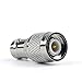 Areyourshop 10Pcs Adapter BNC Female Jack to TNC Male Plug Connector Straight F/M