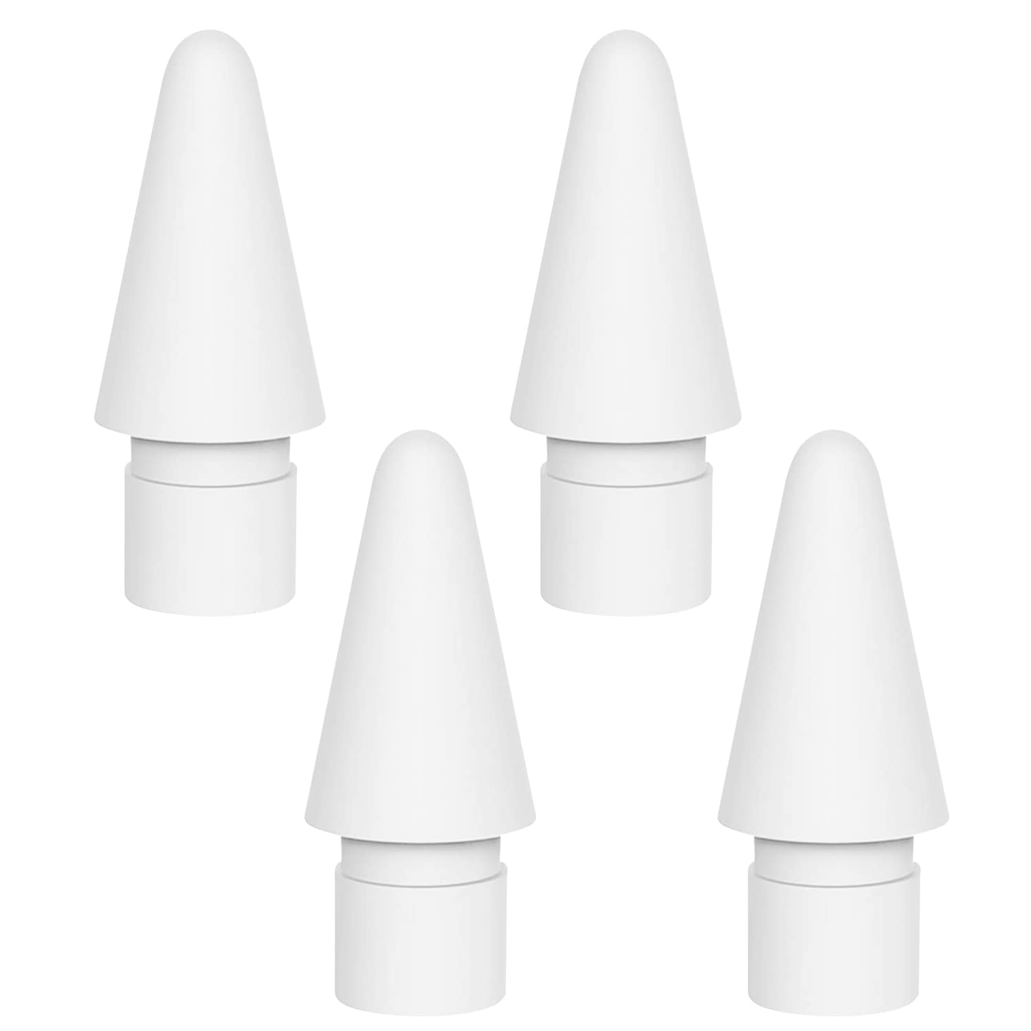 ZHONYEE Tip Compatible with Apple Pencil 2nd Gen & 1st Generation, Replacement Pencil Tips for iPad Pro - White (4 Pack)