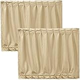 ZYHW Beige Adjustable VIP Car Window Curtain UV