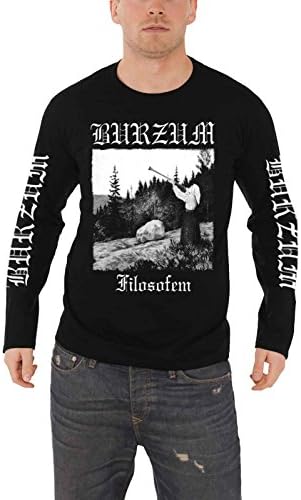 BurzumFilosofem' (Black) Long Sleeve Shirt (extra large)