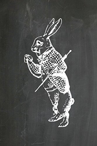 Alice in Wonderland Chalkboard Journal - White Rabbit: 100 page 6