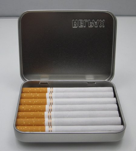 Cigarette Carrying Case Holder 16 Pack - Case for KING SIZE CIGARETTE (GD-1144-8 , FREE CAR sticky pad for Phone PDA MP3 MP4)