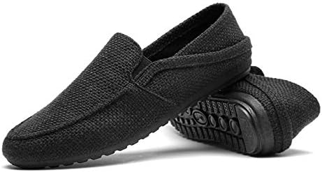 Amazon スリッポン ドライビングシューズ リネン 麻 メンズ D6000 Cpz ノーブランド品 ローファー スリッポン