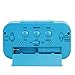 Oneoffcar Children Clocks,Travel Alarm Clock,Battery Operated Backlight Morning Clock For Kids, Pets' Clocks, Large LCD Display(Date,Temperature,Snooze),for Office Bedroom Travel (blue)