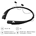 GULUDED Bluetooth Headphones Sports Neckband Headset Retractable Earbuds Wireless Sweatproof Bluetooth 4.1CSR Stereo Earphones with Noise Cancelling Mic for sports and Gym