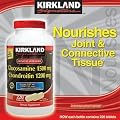 Kirkland SignatureTM Extra Strength Glucosamine/chondroitin Sulfate Glucosamine HCI 1500 Mg/chondroitin Sulfate 1200 Mg 220 Tablets