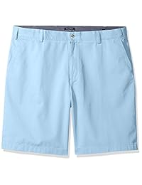Short chino de sarga de algodón con frente plano de Nautica para hombre