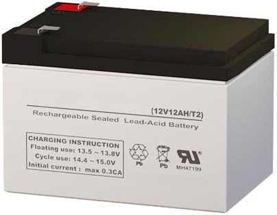 CA12120 12 Volt 12 AmpH SLA Replacement Battery with F2 Terminal